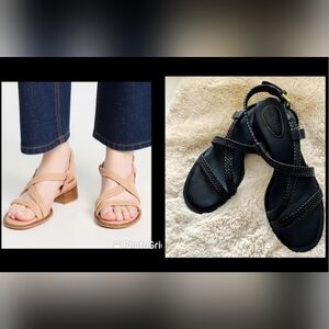 See By Chloe Black Nova Sandals NWT 35 EUR/5 US